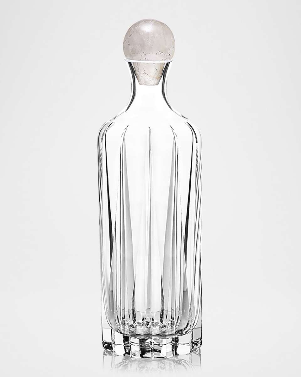 Elevo Agate & Crystal Liquor Decanter, 37.2 oz.